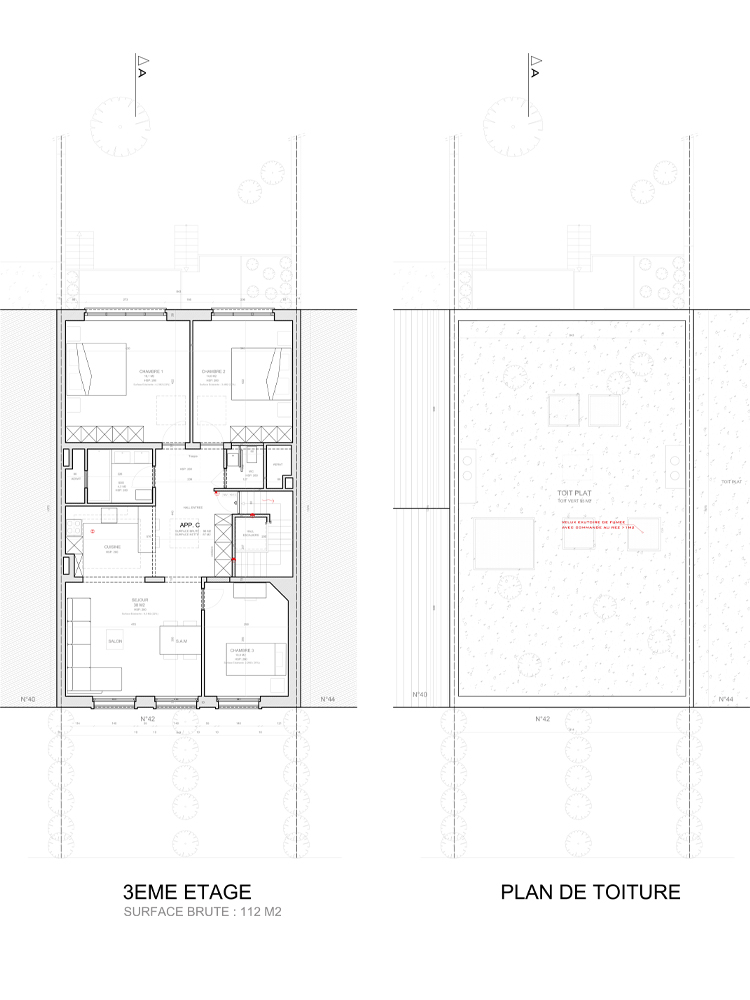 permis d'urbanisme Bruxelles Avenue Commandant Lothaire 42, 1040 Etterbeek