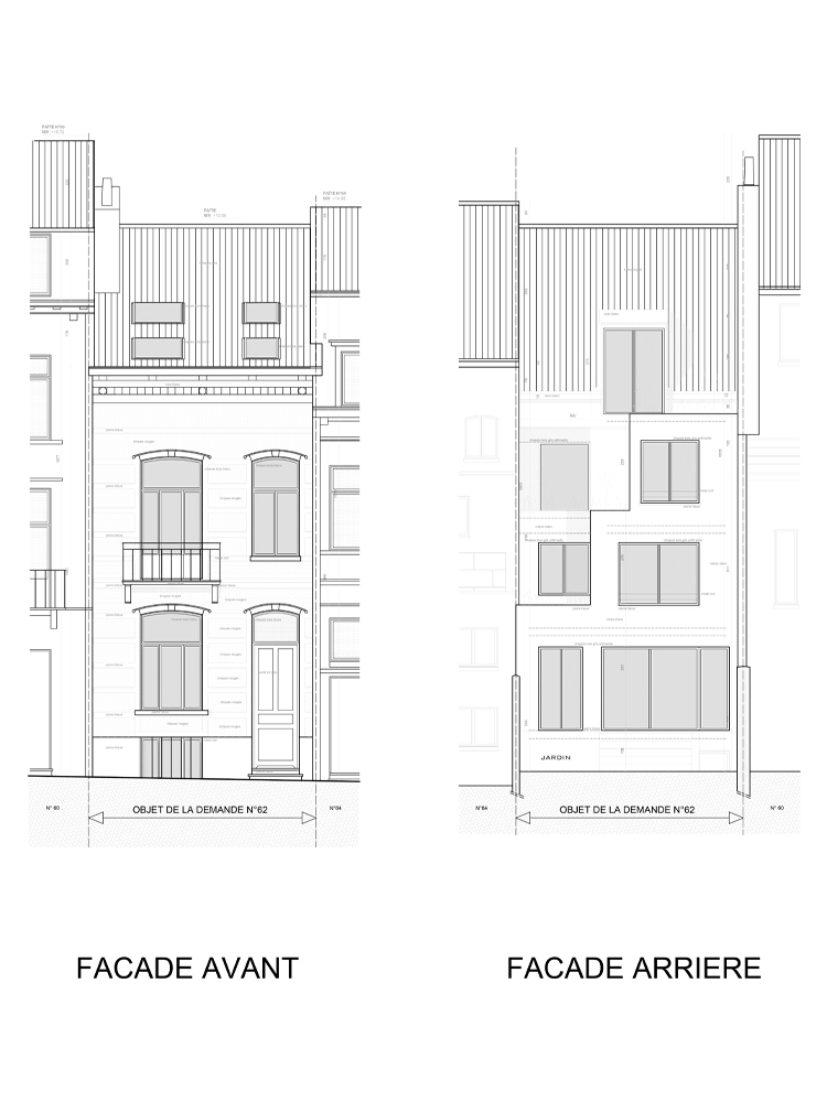 Architecte Bruxelles RUE ARCHIMEDE 62, 1000 Bruxelles