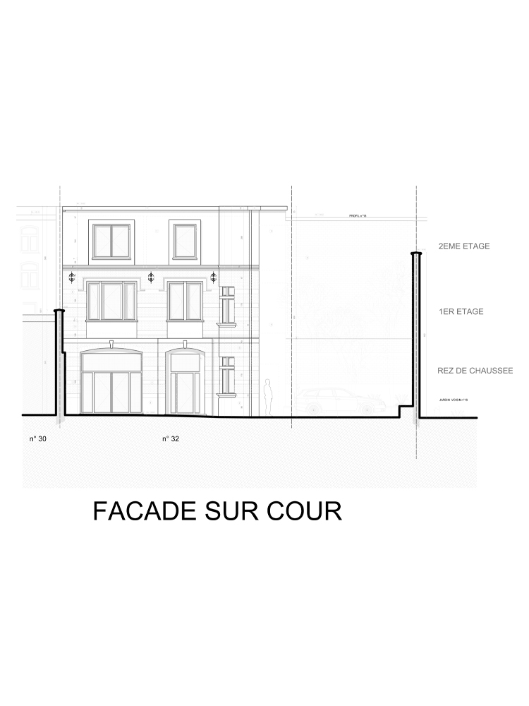 Régularisation urbanistique RUE DE L'ASSOCIATION 32 & 34, 1000 Bruxelles