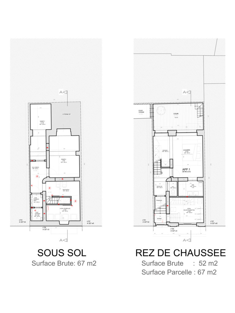 permis d'urbanisme Bruxelles RUE DU DANEMARK 59, 1060 Saint-Gilles