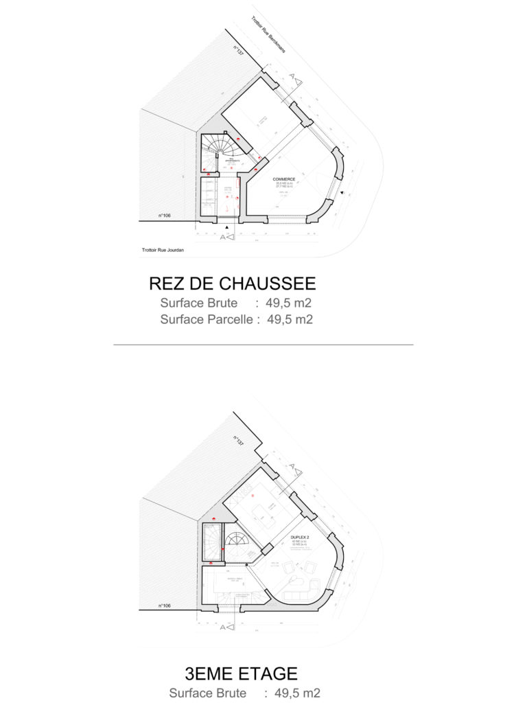 Régularisation urbanistique RUE JOURDAN 108, 1060 Saint-Gilles