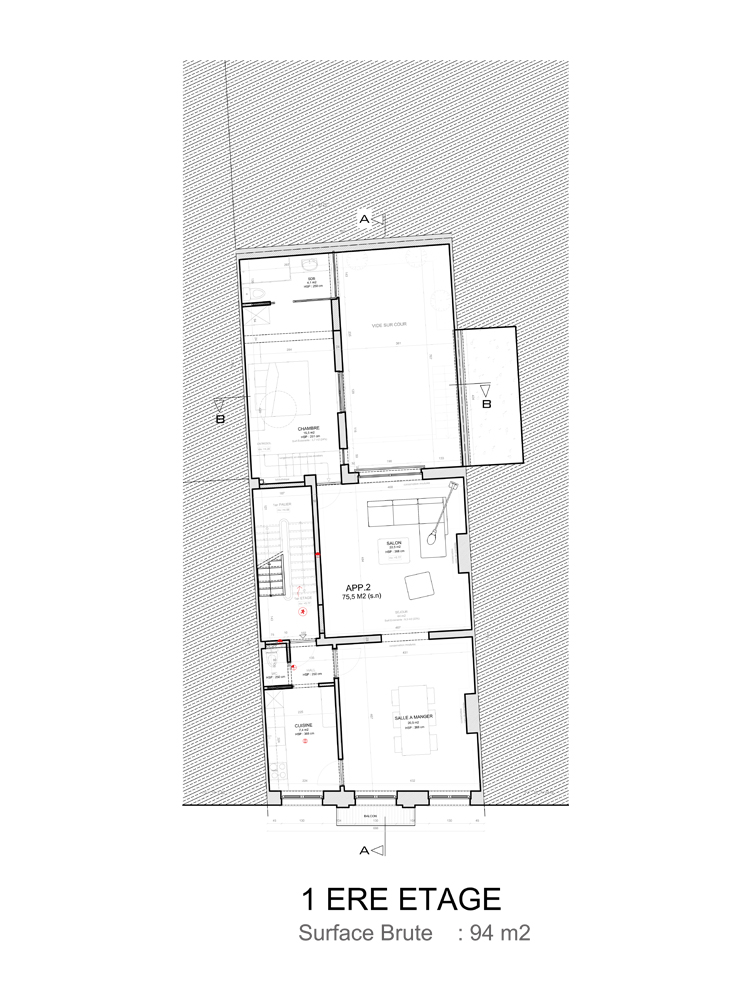 permis d'urbanisme Bruxelles CHAUSSEE DE FOREST 91A, 1060 Saint-Gilles