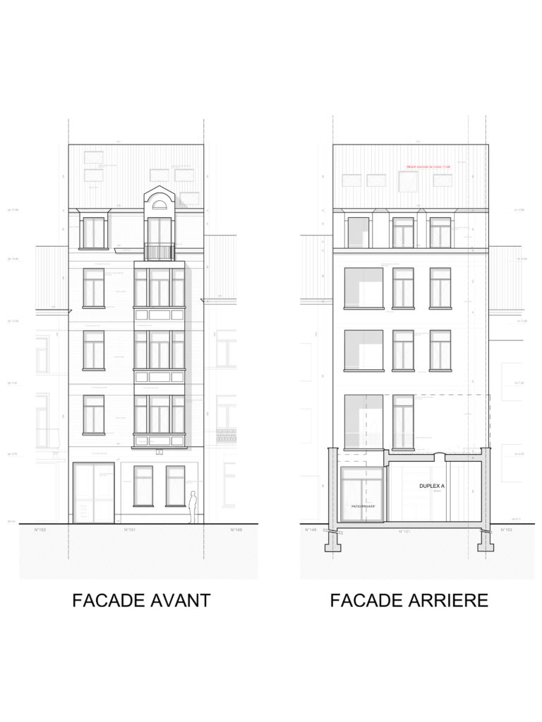 Architecte Bruxelles RUE PIERS 151, 1080 Molenbeek-Saint-Jean