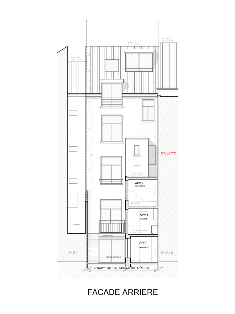 Régularisation urbanistique CHAUSSEE DE FOREST 91A, 1060 Saint-Gilles