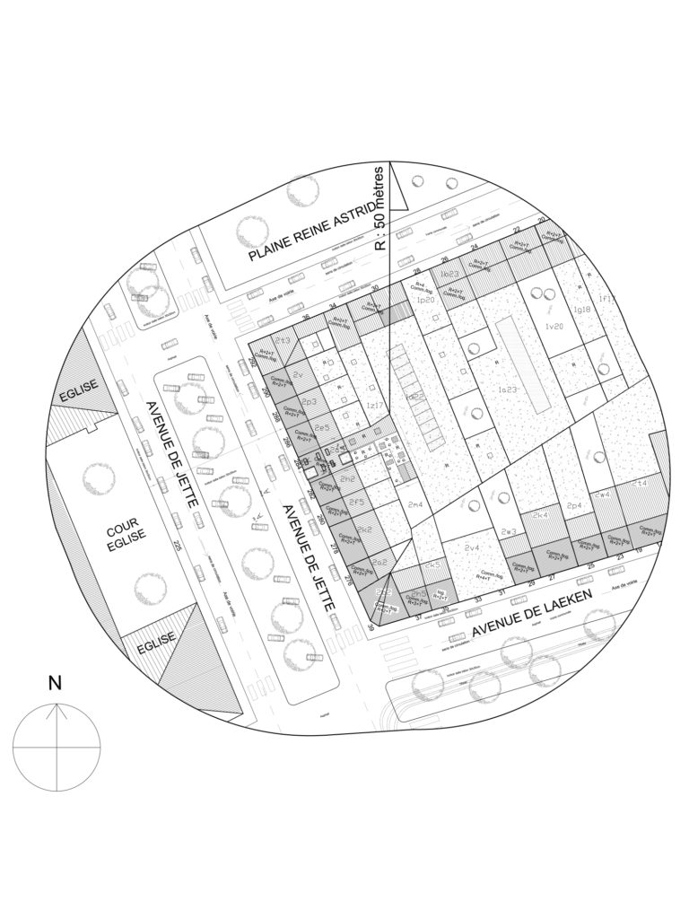 permis d'urbanisme Bruxelles Avenue de Jette 284, 1090 Jette