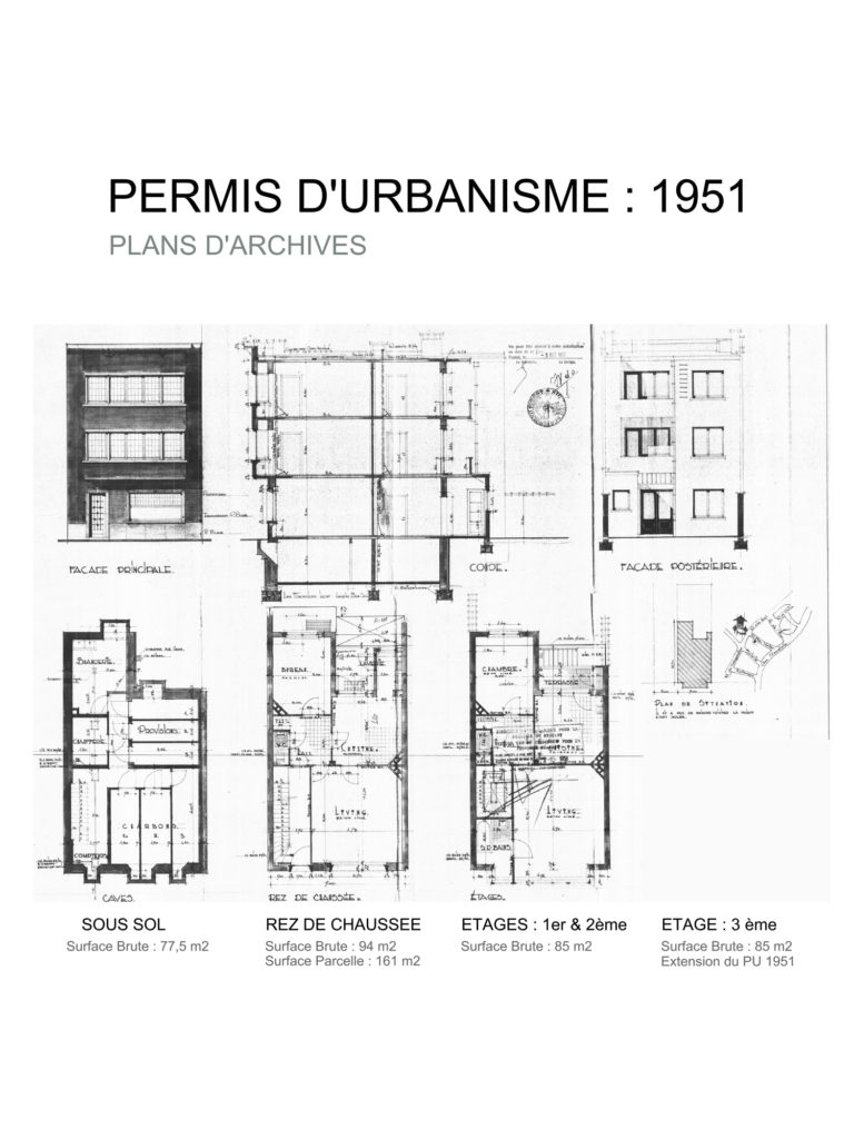 Architecte Bruxelles Rue Max Waeller 18, 1190 Forest