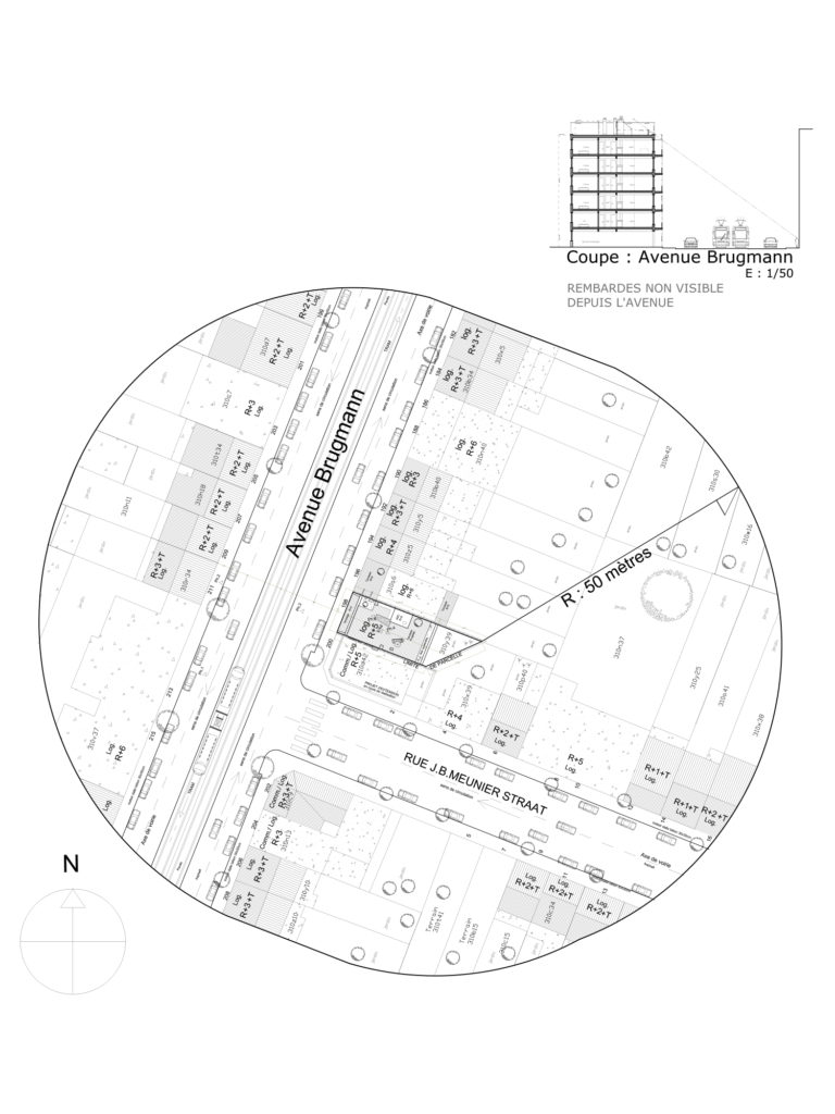 Régularisation urbanistique Avenue Brugmann 198 , 1050 Ixelles
