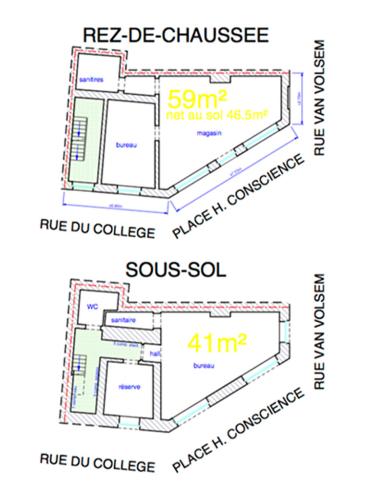 permis d'urbanisme Bruxelles Rue du Collège 132 , 1050 Bruxelles