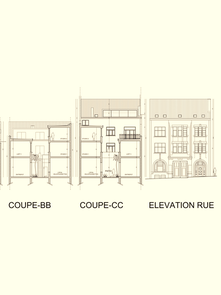 permis d'urbanisme Bruxelles Rue Vanderstichelen 106-108, 1080 Molenbeek-Saint-Jean
