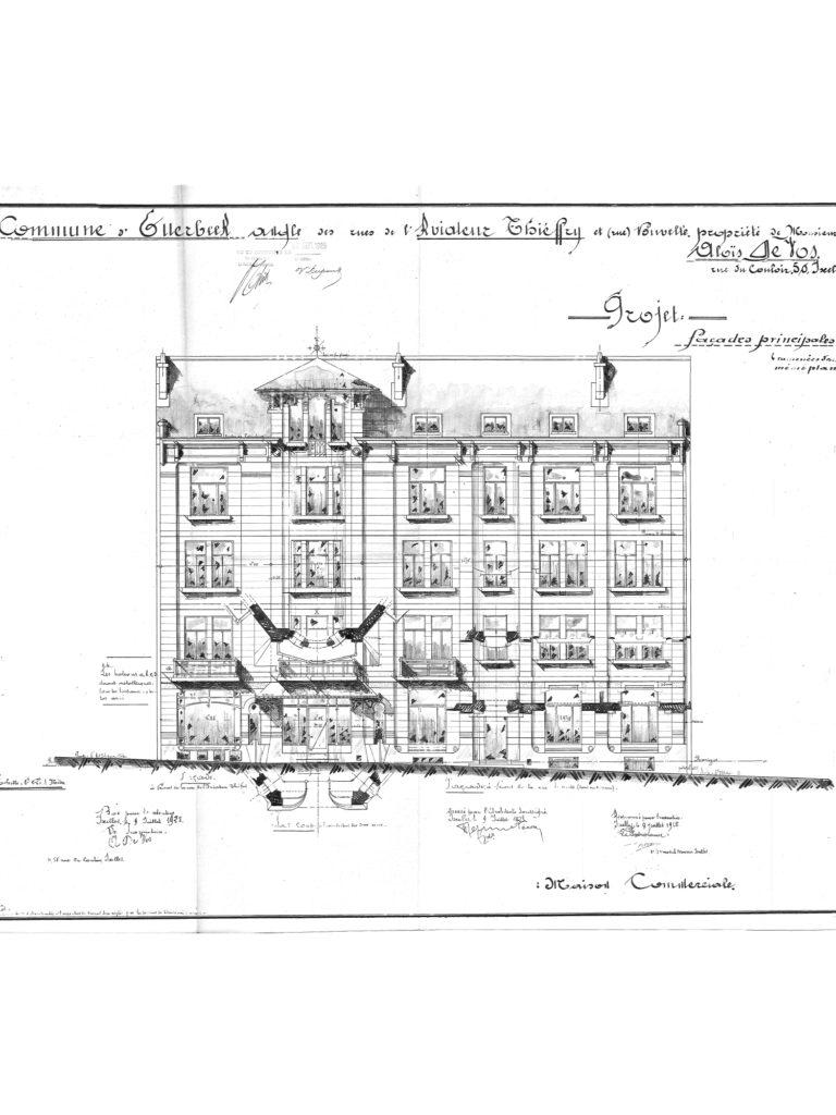 permis d'urbanisme Bruxelles RUE COMMANDANT PONTHIER 97, 1040 Etterbeek