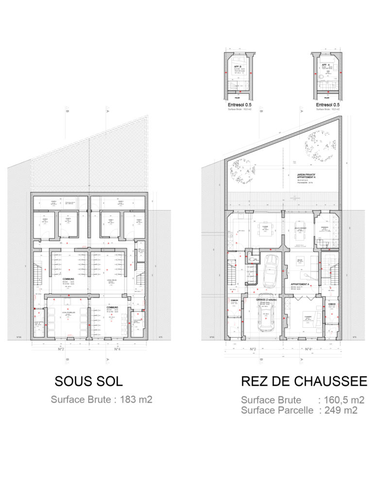 Architecte Bruxelles RUE DE NAPLES 2-4, 1050 Ixelles