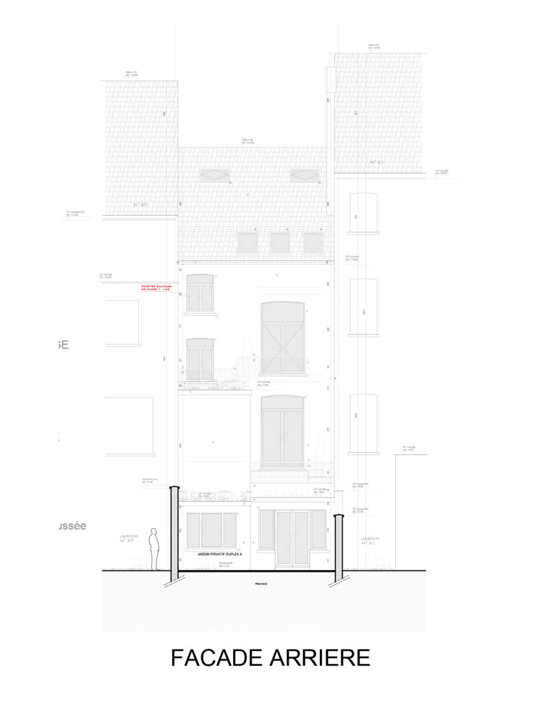 Régularisation urbanistique RUE WIERTZ 29, 1050 Ixelles