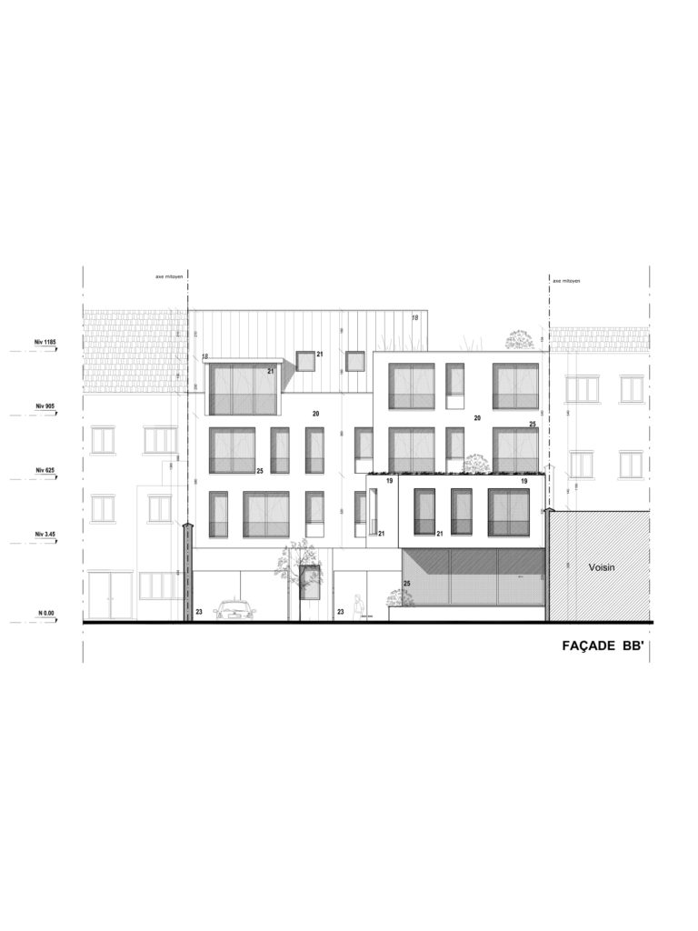Architecte Bruxelles Rue Reimond Stijns 85, 1080 Molenbeek-Saint-Jean