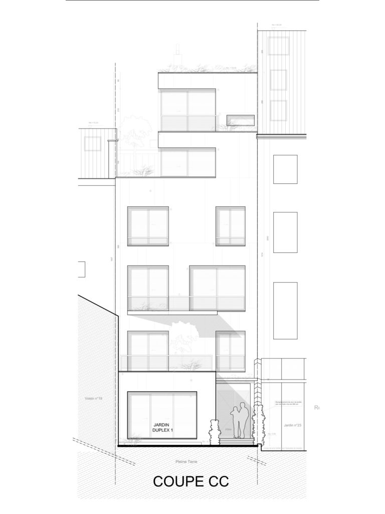 permis d'urbanisme Bruxelles RUE DE LA TOURELLE 21, 1040 Etterbeek