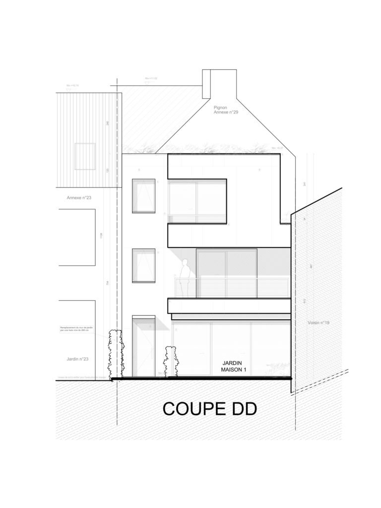 Architecte Bruxelles RUE DE LA TOURELLE 21, 1040 Etterbeek