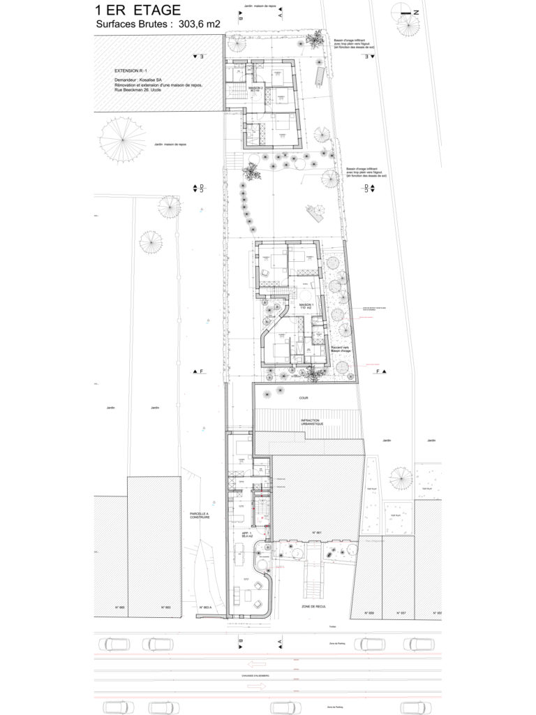 Architecte Bruxelles Chaussée d’Alsemberg 661A , 1180 Uccle