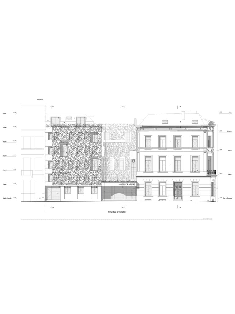Architecte Bruxelles Rue des Drapiers 31-33, 1050 Ixelles