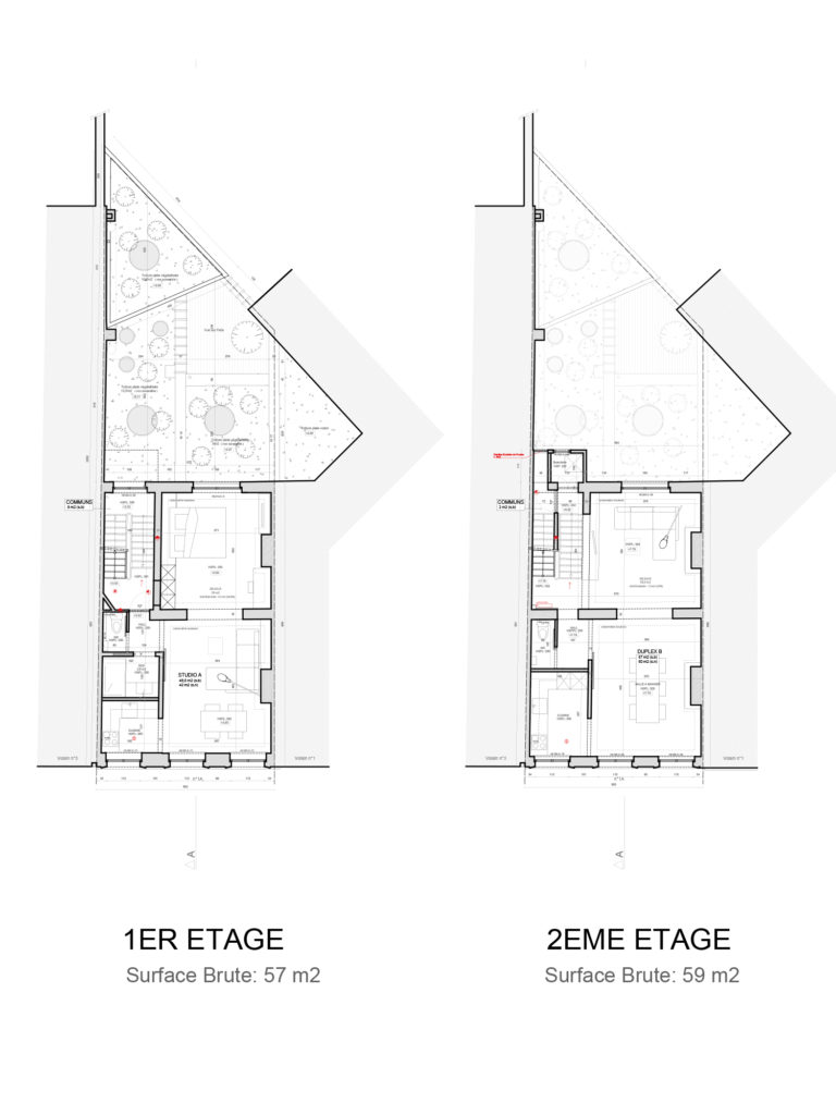 Régularisation urbanistique RUE DE LIVOURNE 1A, 1060 Saint Gilles