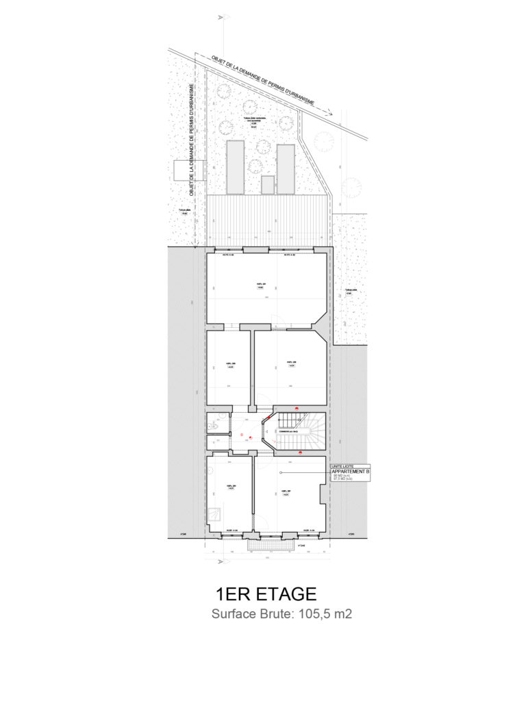 Régularisation urbanistique RUE DES PALAIS 248, 1030 Schaerbeek