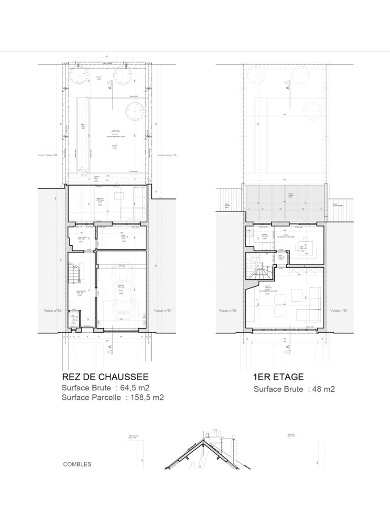 Architecte Bruxelles RUE EDOUARD MICHIELS 63, 1180 Uccle