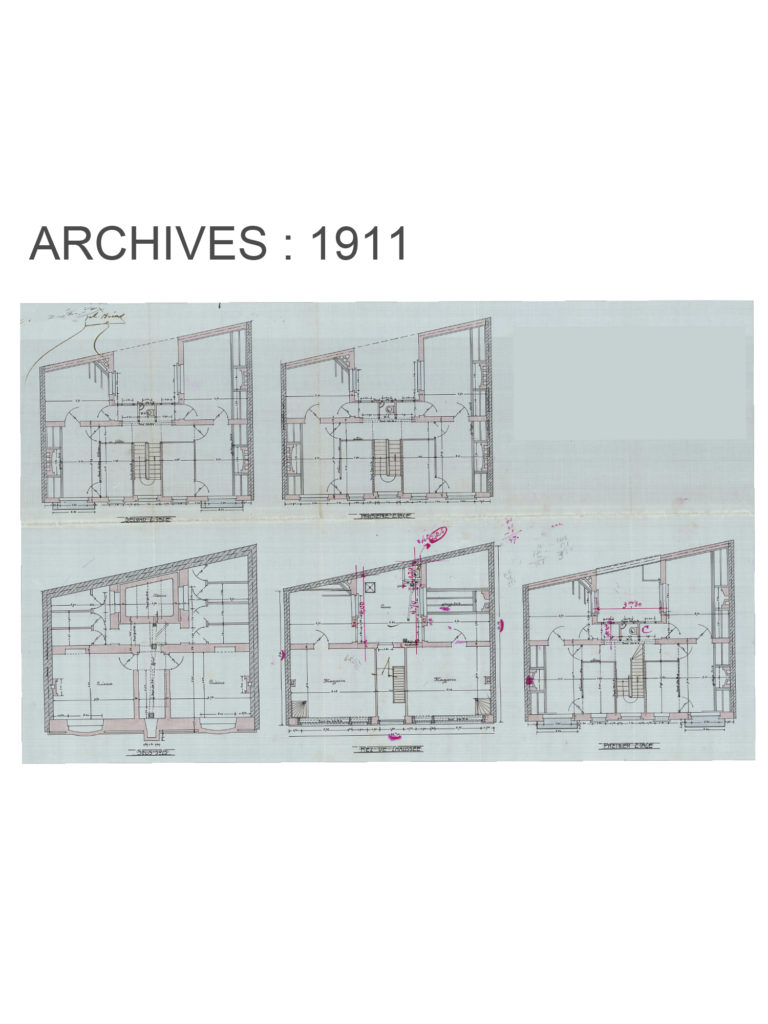 Architecte Bruxelles RUE d’ECOSSE 83-85-87, 1060 Saint Gilles