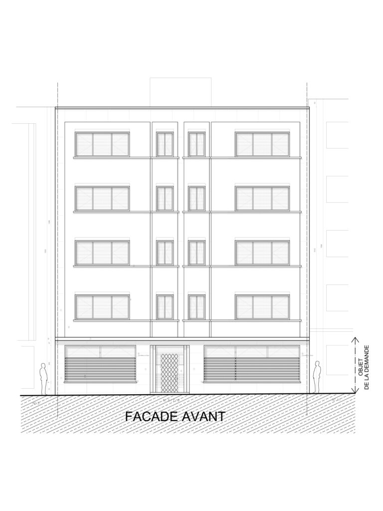 Régularisation urbanistique RUE SAXE-COBOURG 5-7-9, 1210 Saint-Josse