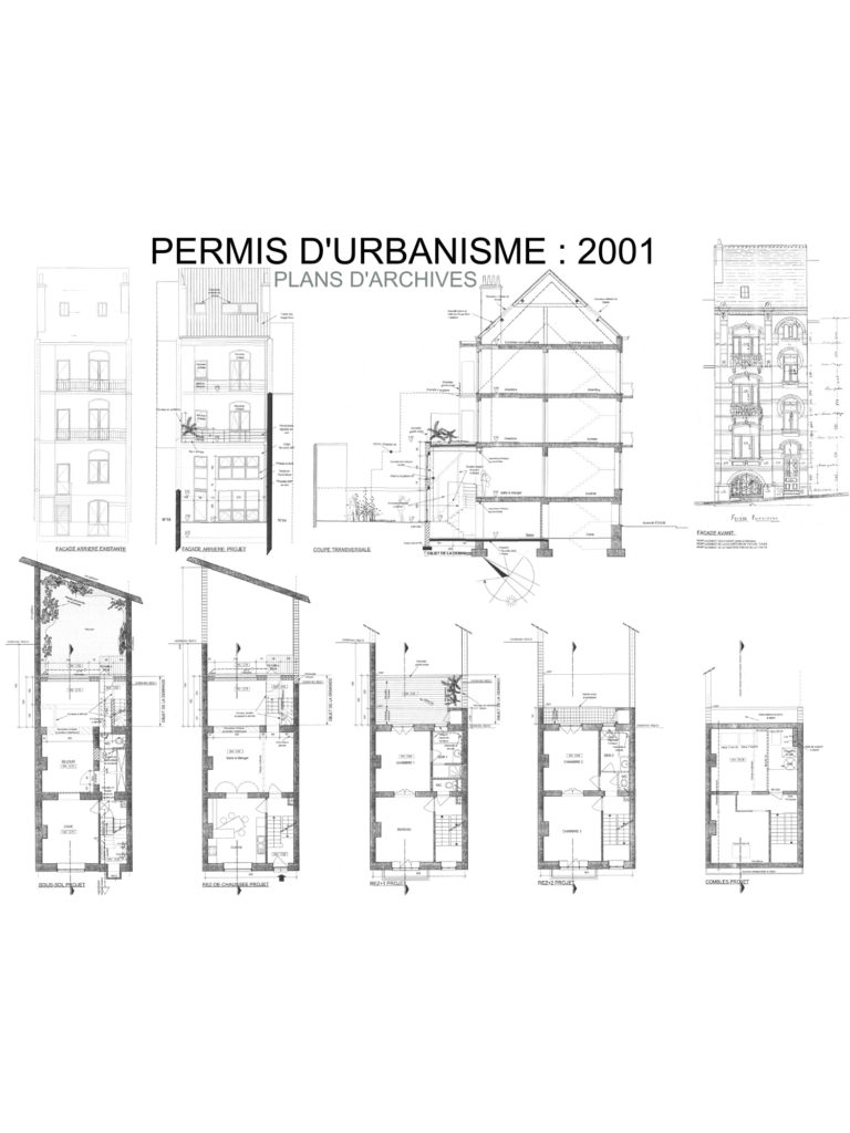 Architecte Bruxelles Avenue d’Uccle 56, 1190 Forest