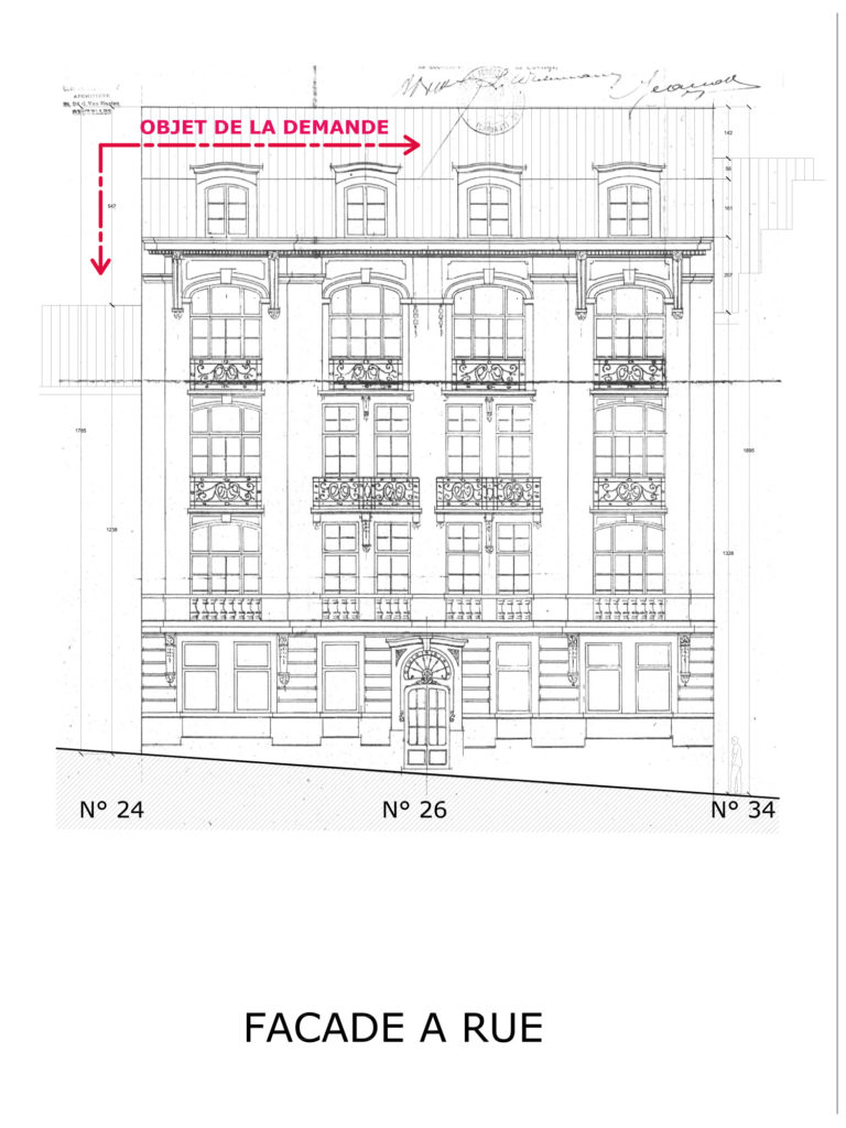 Architecte Bruxelles Rue du Charme 26, 1190 Forest