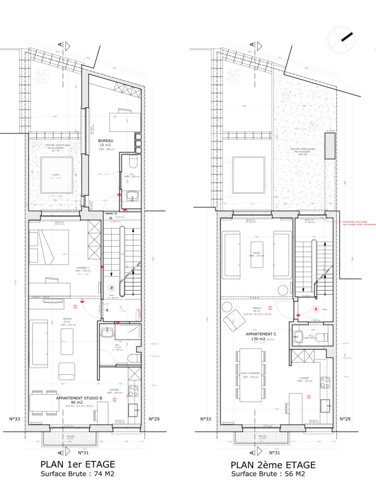 permis d'urbanisme Bruxelles Rue du Lycée 31, 1060 Saint Gilles