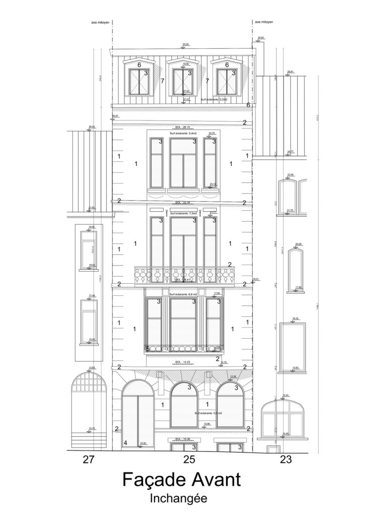 permis d'urbanisme Bruxelles Rue Meyerbeer 25 , 1190 Forest