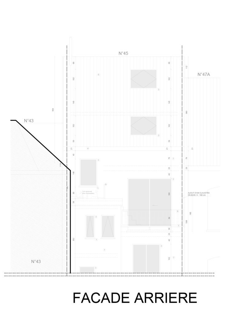 Régularisation urbanistique RUE FERNAND BERNIER 45, 1060 Saint Gilles