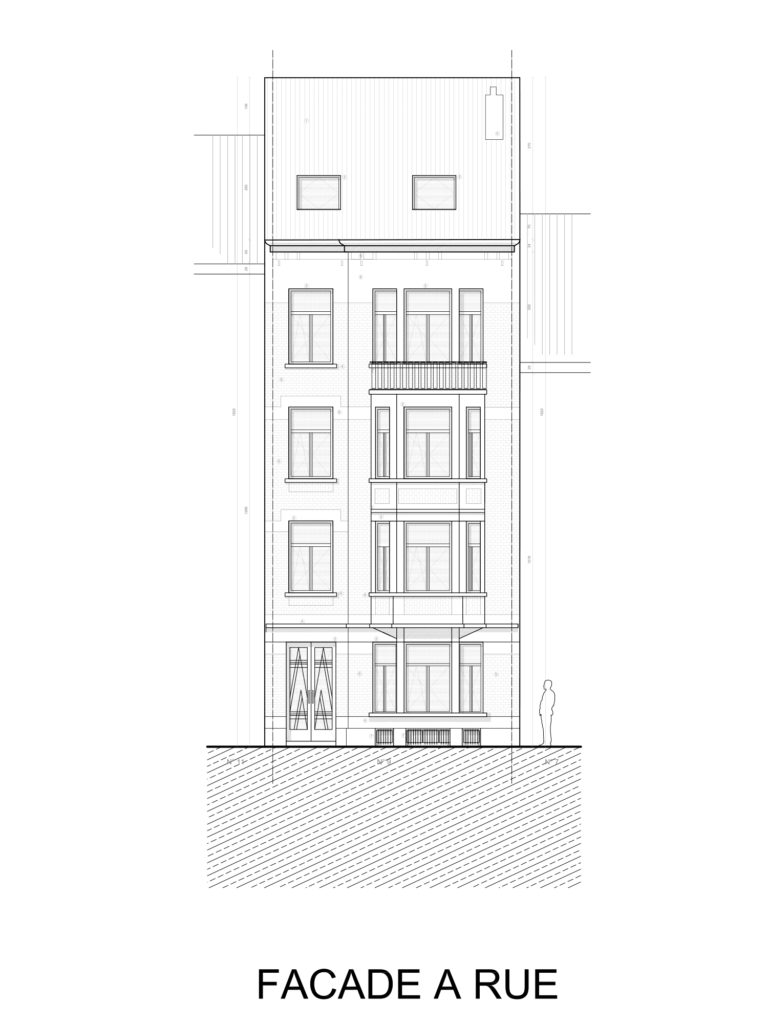permis d'urbanisme Bruxelles RUE DU TULIPIER 9, 1190 Forest