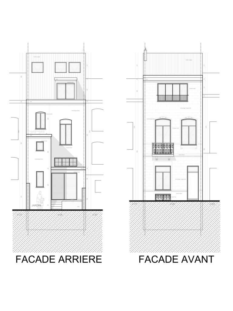 Architecte Bruxelles RUE RICHARD KIPS 25, 1040 Etterbeek