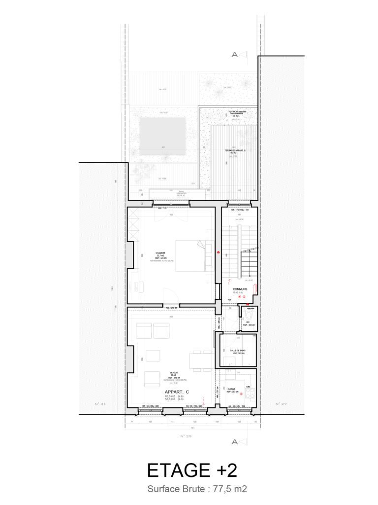 Architecte Bruxelles RUE WIERTZ 29, 1050 Ixelles