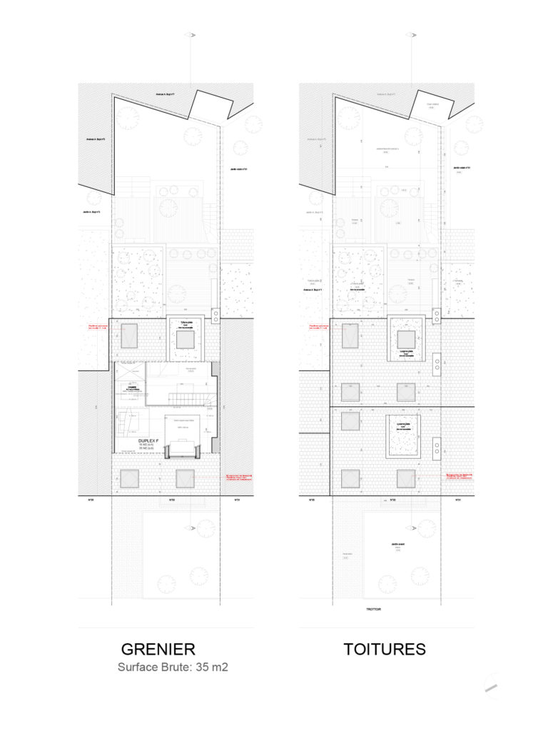 permis d'urbanisme Bruxelles BLD GENERAL JACQUES 33, 1050 Ixelles