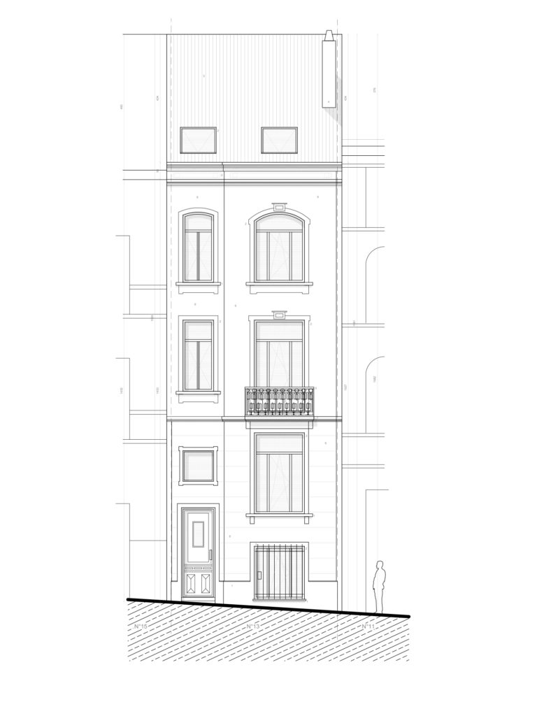 Régularisation urbanistique RUE DU LYCEE 13, 1060 Saint-Gilles