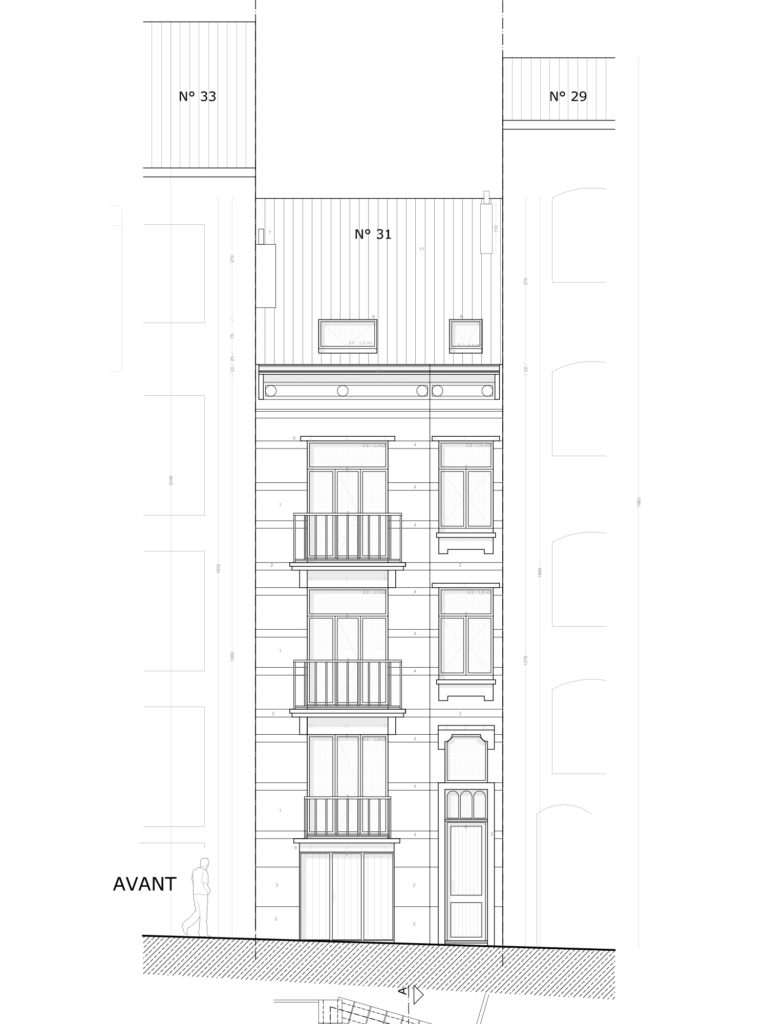 Régularisation urbanistique Rue du Lycée 31, 1060 Saint Gilles