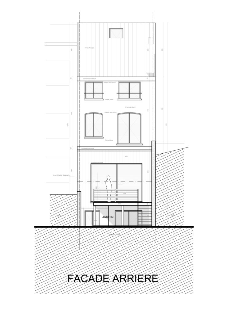 permis d'urbanisme Bruxelles Rue Marconi 48, 1190 Forest