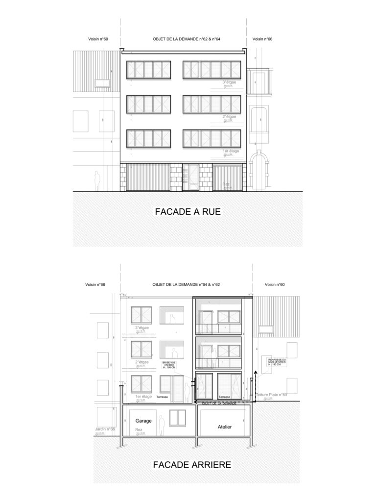 permis d'urbanisme Bruxelles Rue Jacques Bassem 64, 1160 Auderghem