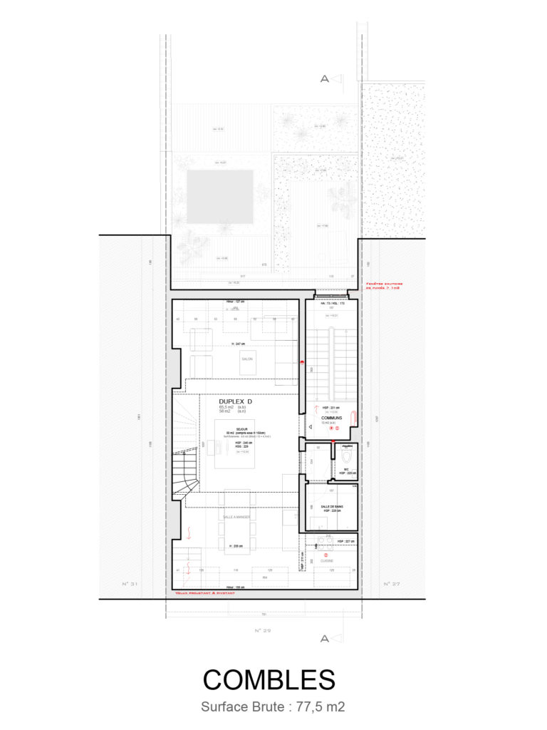 Régularisation urbanistique RUE WIERTZ 29, 1050 Ixelles