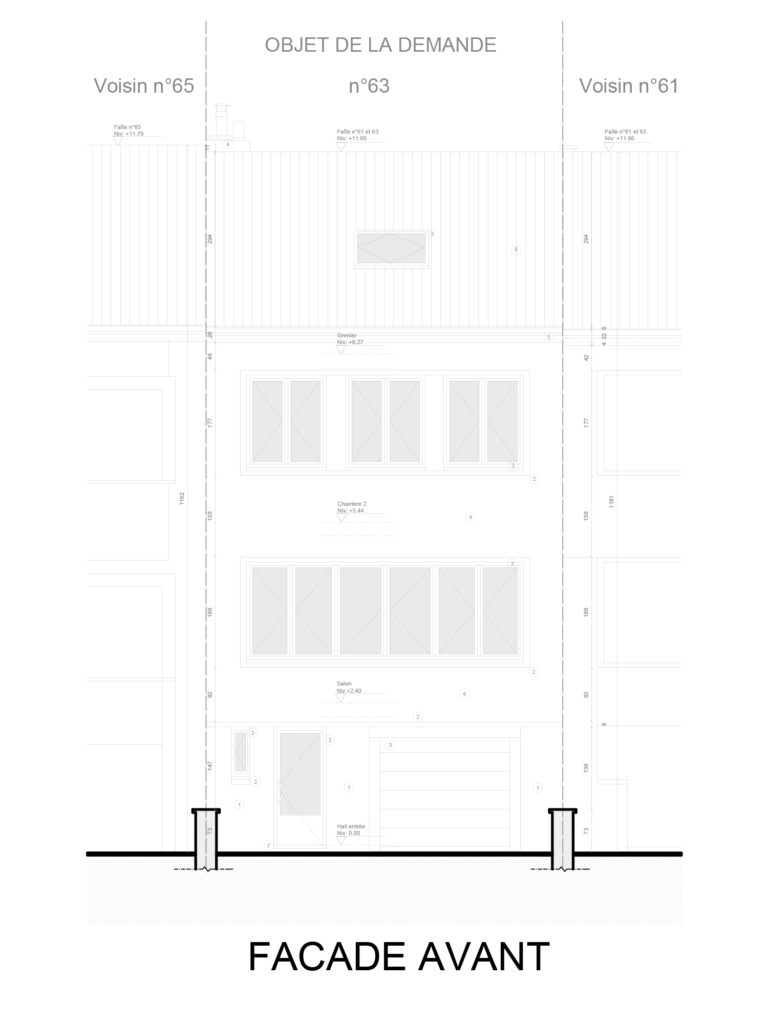 Régularisation urbanistique RUE EDOUARD MICHIELS 63, 1180 Uccle