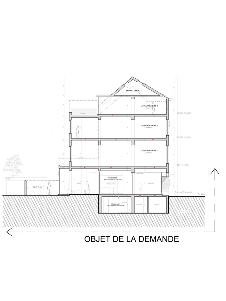 permis d'urbanisme Bruxelles CHAUSSEE DE WAVRE 196 , 1050 Ixelles