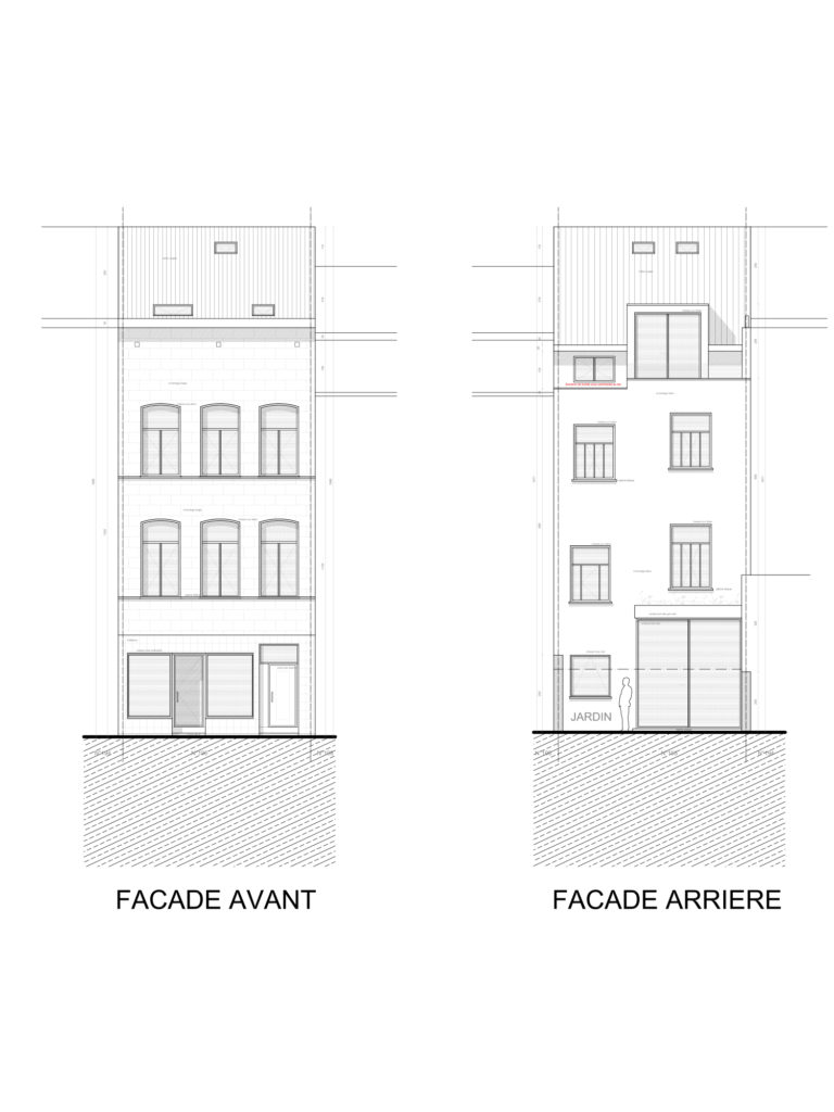 Architecte Bruxelles CHAUSSEE DE WAVRE 196 , 1050 Ixelles