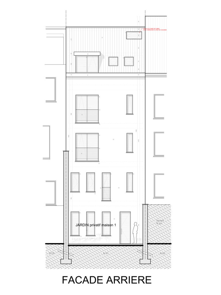 Régularisation urbanistique RUE DU JARDINIER 81, 1080 Molenbeek-Saint-Jean