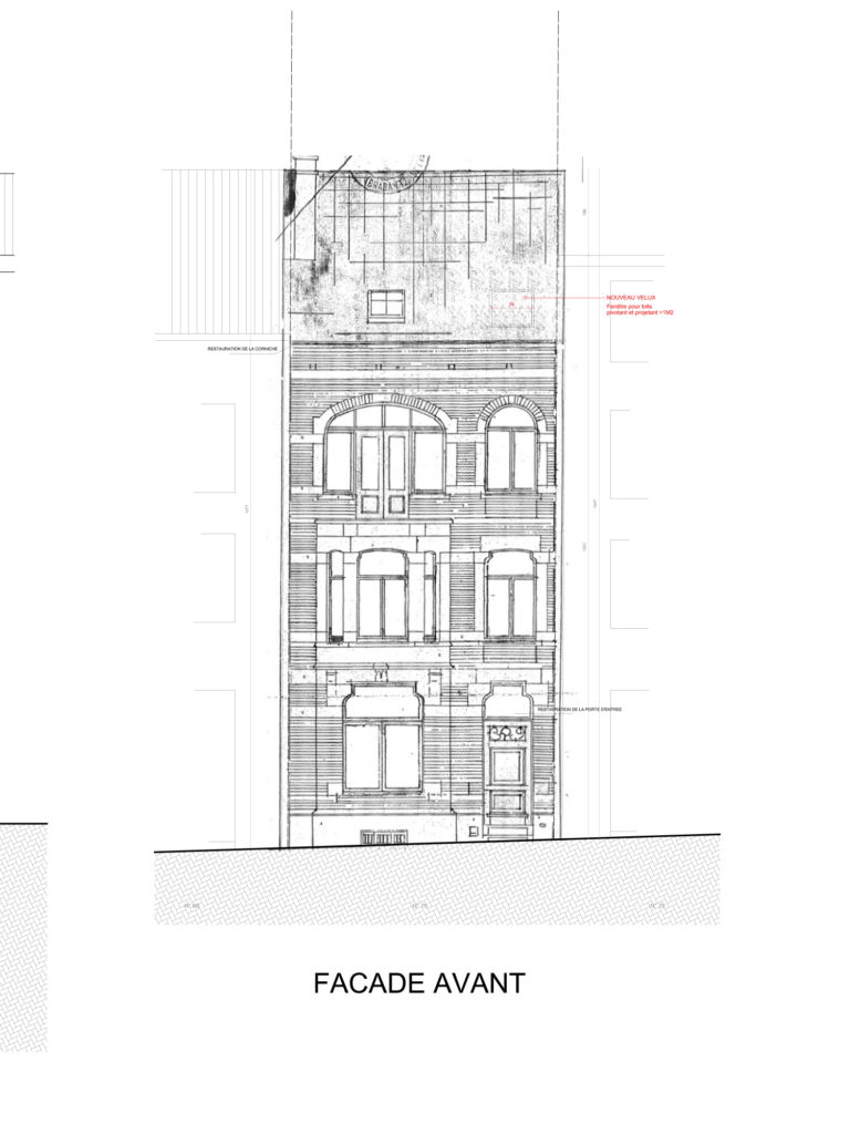 permis d'urbanisme Bruxelles RUE OSCAR VAN GOIDTSNOVEN 70, 1190 Forest