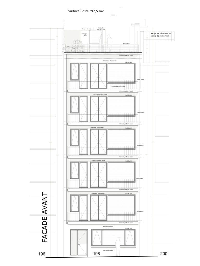 permis d'urbanisme Bruxelles Avenue Brugmann 198 , 1050 Ixelles