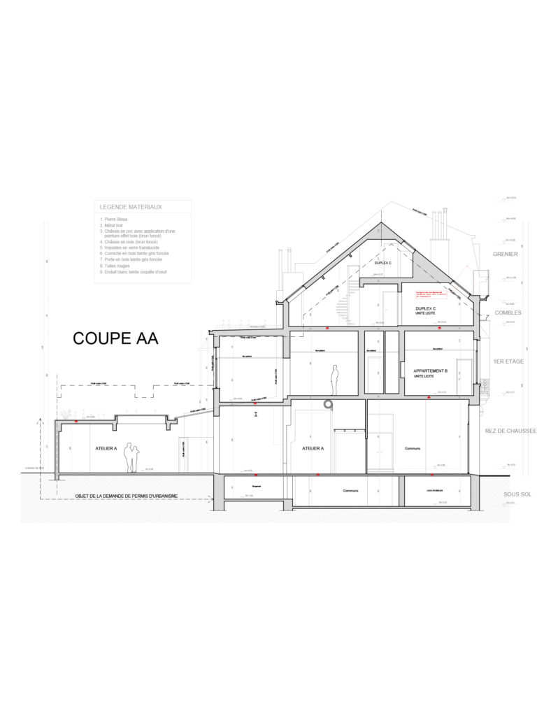 Architecte Bruxelles RUE DES PALAIS 248, 1030 Schaerbeek
