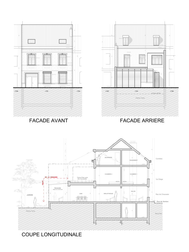 Architecte Bruxelles Rue de Verdun 361, 1130 Haeren