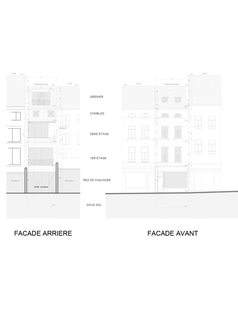 permis d'urbanisme Bruxelles RUE DE LA PAIX 31, 1050 Ixelles