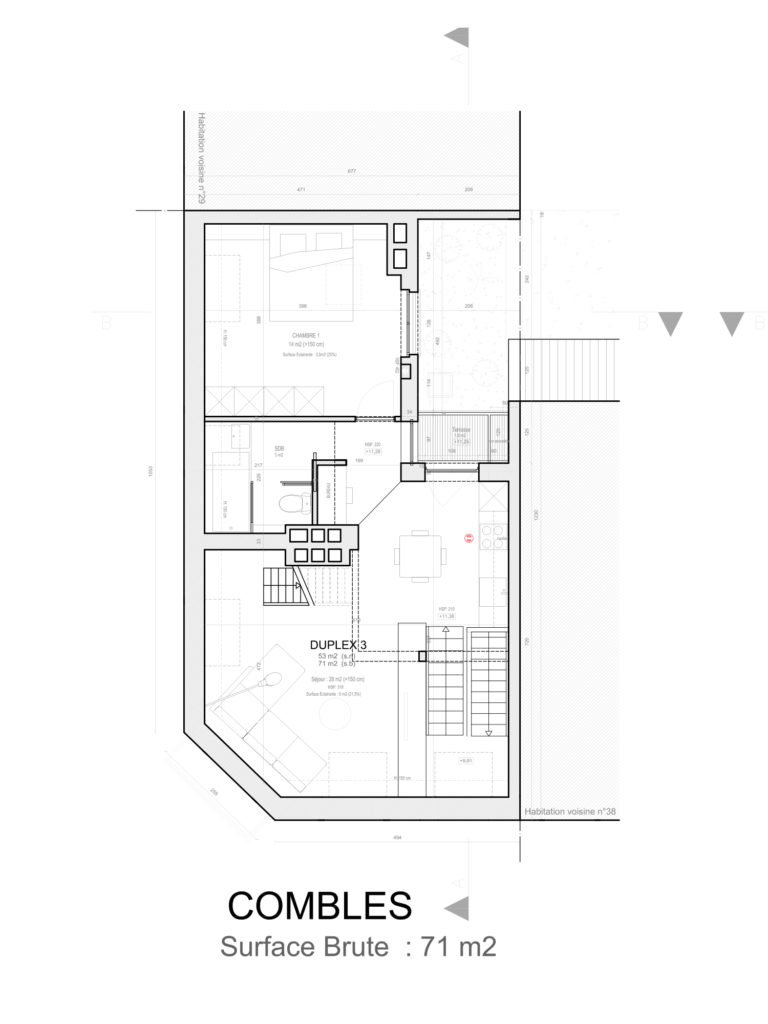 Régularisation urbanistique RUE FERNAND NEURAY 32-34, 1060 Saint-Gilles